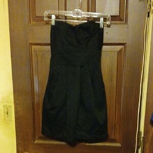 Trixxi Classic Black Strapless Dress